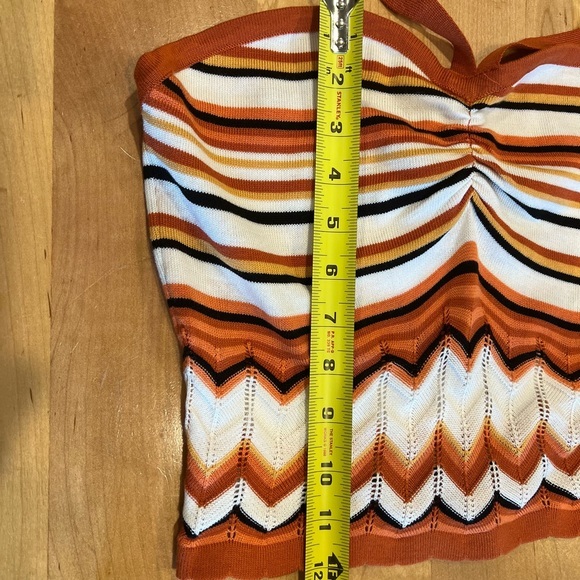 Crave Fame Juniors' Size Small Halter Tank Top Southwest Pattern NWT - Picture 2 of 5